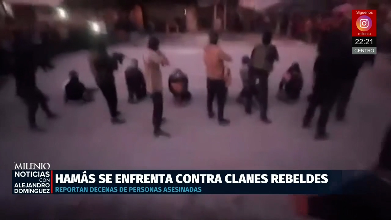 Hamás enfrenta a clanes rebeldes en Gaza tras rechazo al acuerdo de paz con Israel