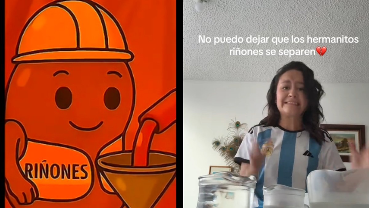 Riñones hermanos: éste es el VIDEO viral que arrasa en TikTok y que ha puesto a todos los usuarios a tomar agua