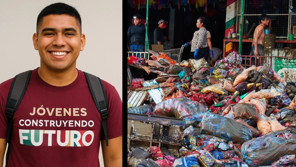 Jóvenes Construyendo el Futuro se suma a labores de limpieza por inundaciones | IA Discover MILENIO