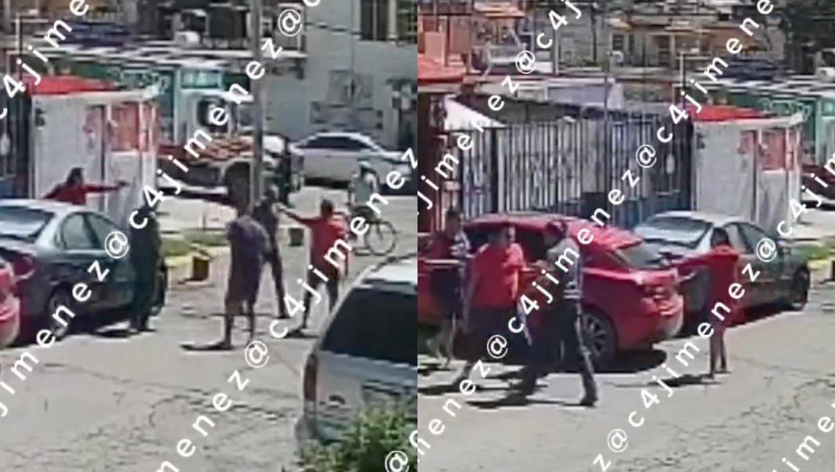 La mujer logró que los agresores soltaran a su novio al sacar una pistola de balines. Foto: (Especial)