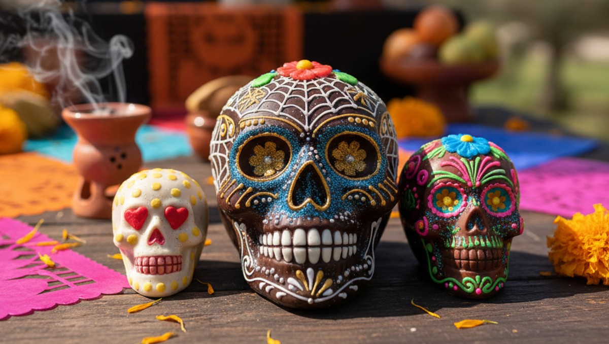 Prepara tus propias calaveritas de chocolate | Especial