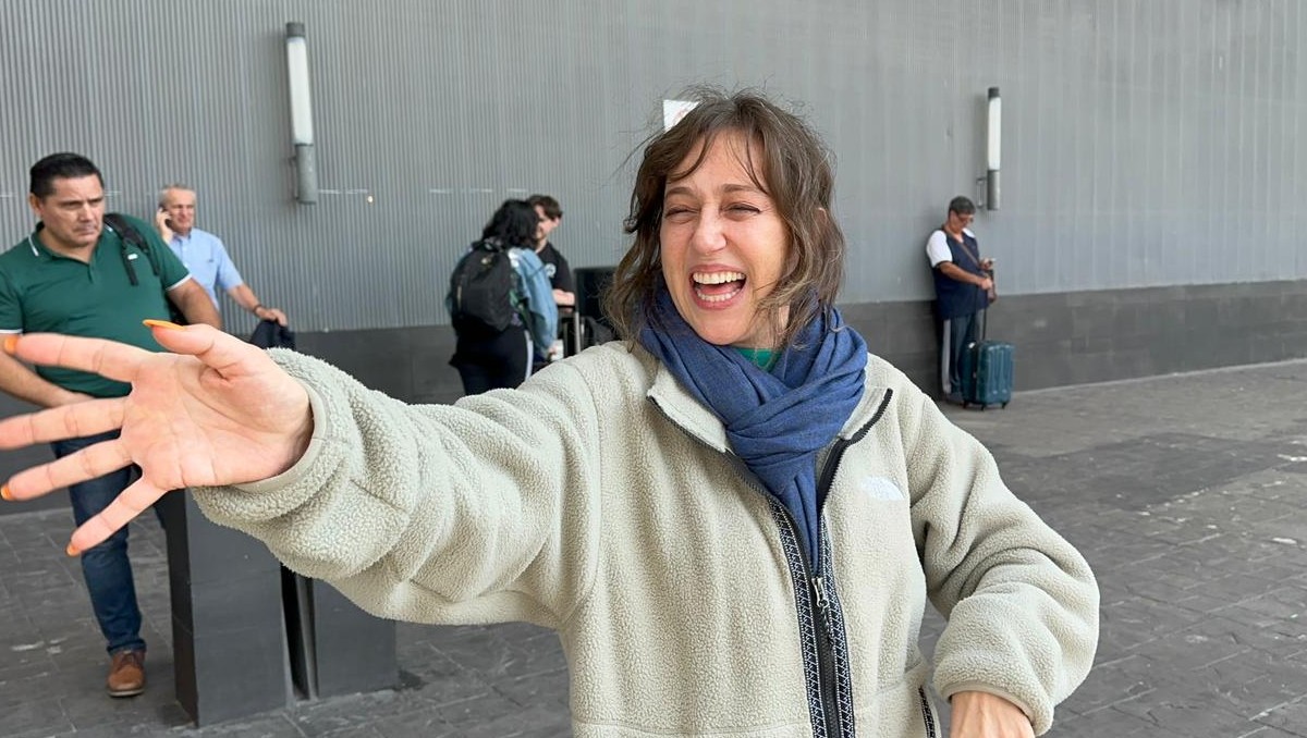 La protagonista de cine, teatro y televisión, dijo estar feliz de regresar a su ciudad natal. Foto: