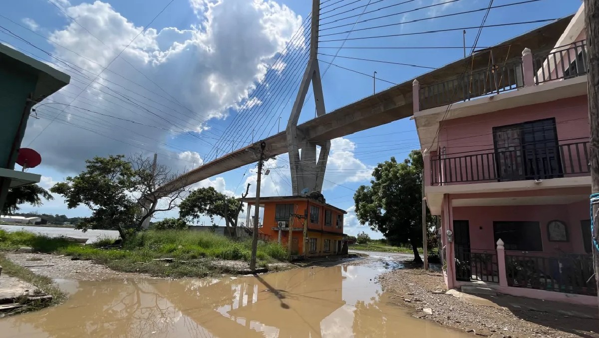 Algunas zonas bajas de la zona sur cercanas al río ya registran salida del afluente. (Yazmín Sánchez)