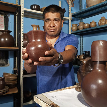 Comunidad en Puebla son alfareros desde antes del nacimiento de Cristo