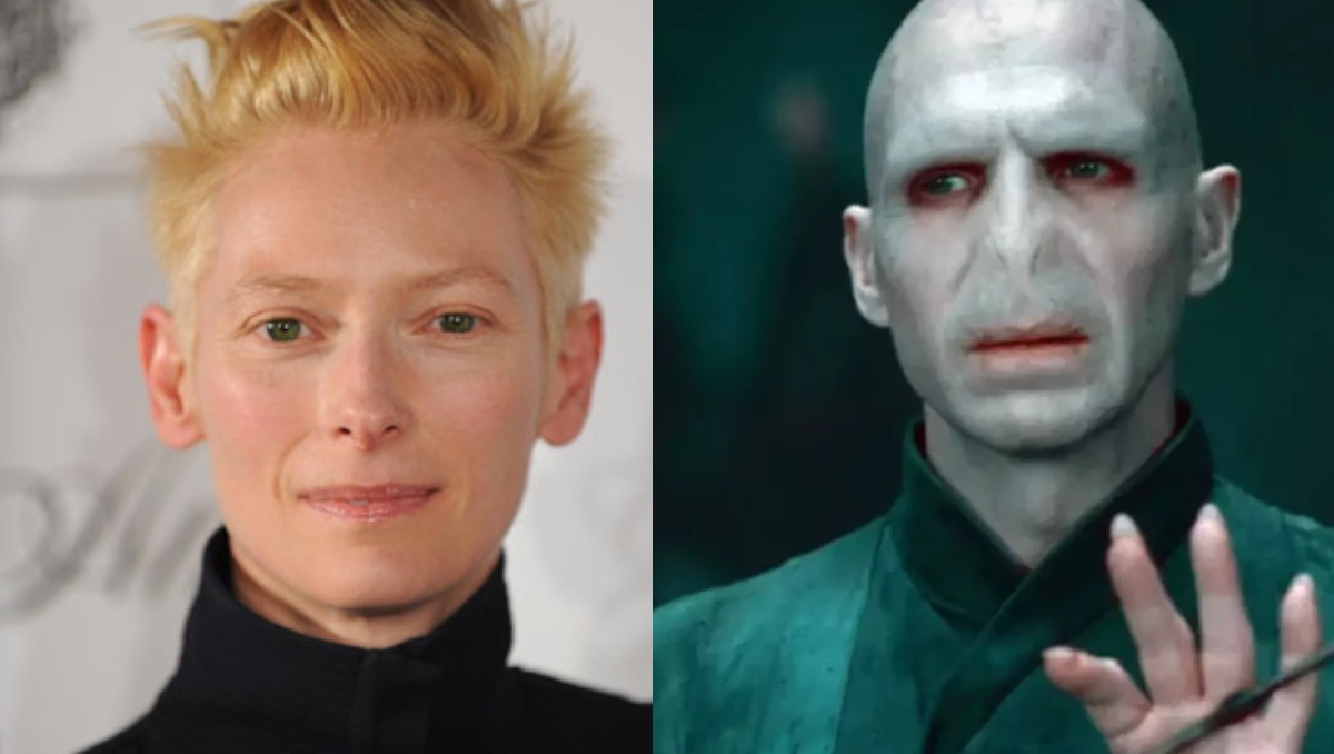La actriz británica Tilda Swinton, ganadora del Óscar, se ha habría convertido en la principal candidata para interpretar a Lord Voldemort.