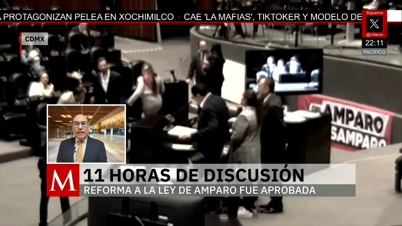 Cámara de Diputados aprueba en lo general reforma a la Ley de Amparo tras intenso debate