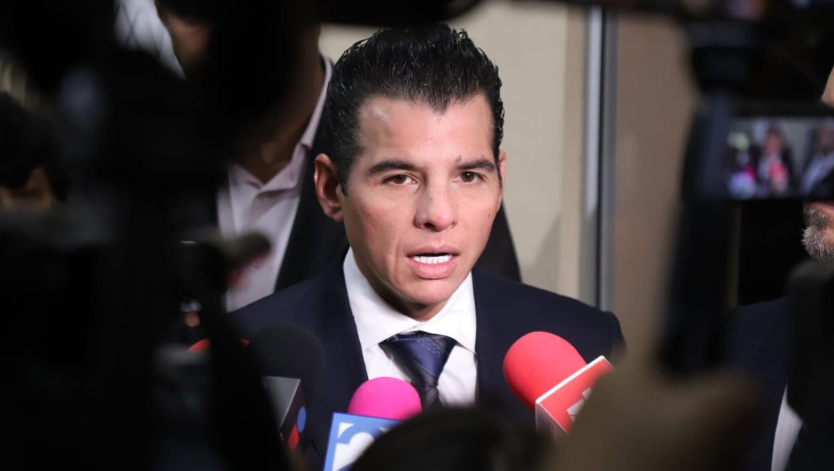 Migue Ángel Flores, secretario general del Gobierno de Nuevo León. Luis Guerra