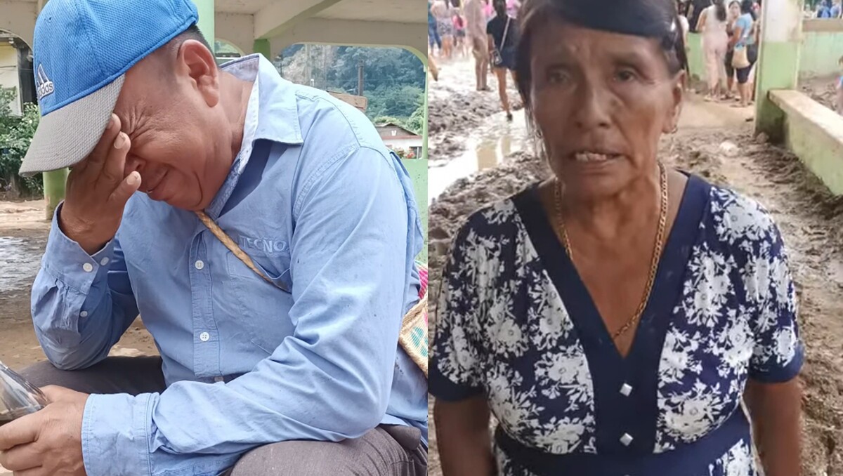 DIfunden videos de personas encontradas tras inundaciones en Veracruz.