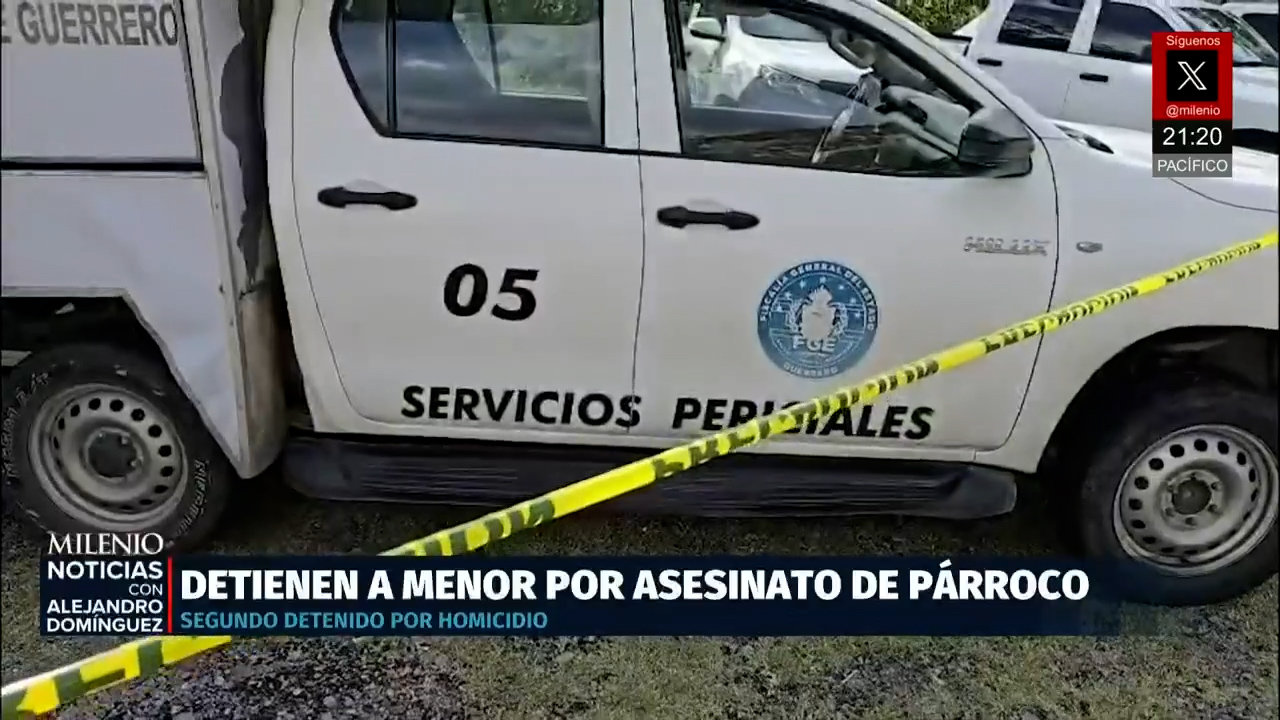 Fiscalía de Guerrero detiene a menor por el presunto homicidio de un párroco