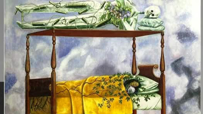 Frida Kahlo hace historia en el arte con la venta récord de “El sueño”