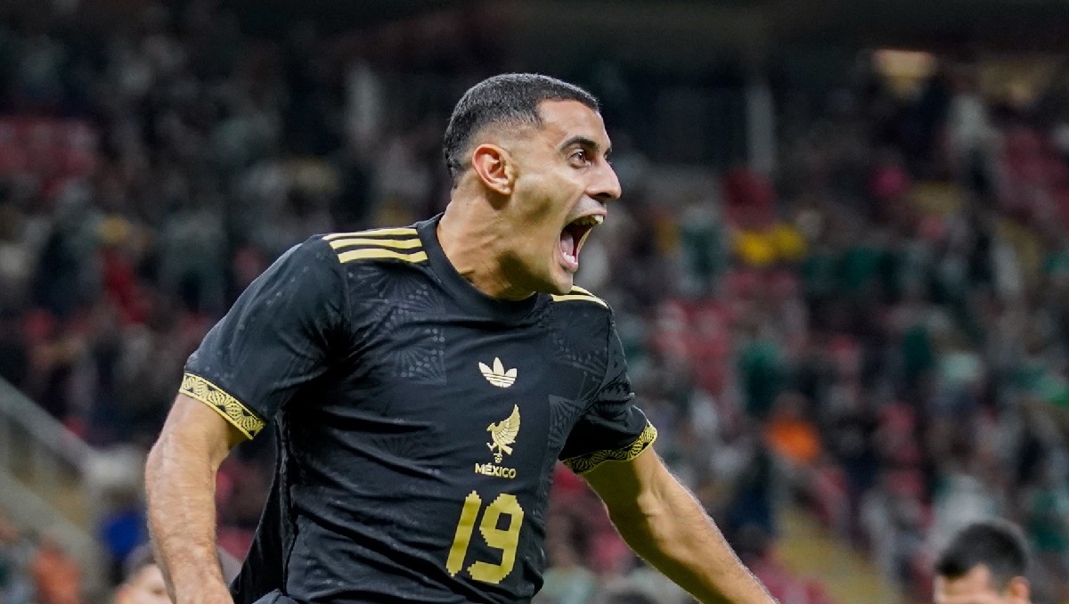 Germán Berterame anotó su primer gol con la selección mexicana ante Ecuador (Imago7)