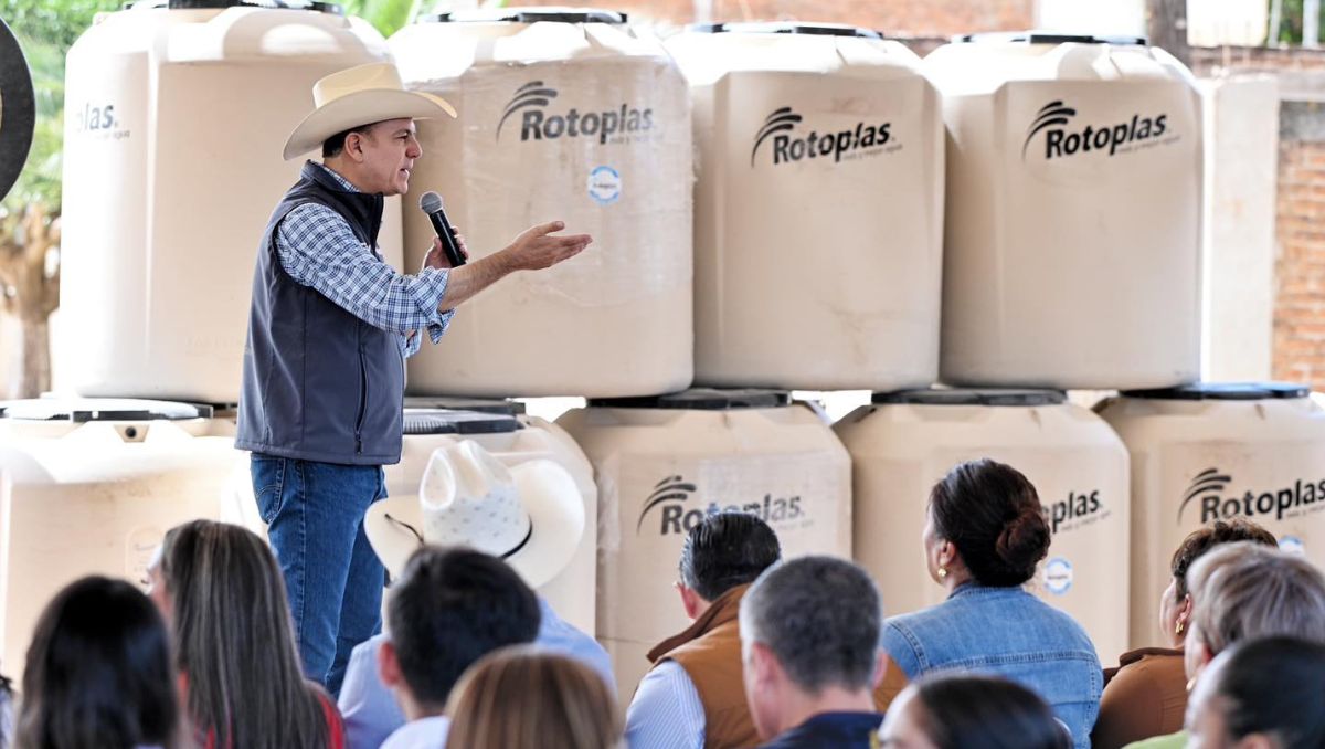 Gobernador Esteban Villegas Villarreal en Guadalupe Victoria, Durango. | Especial