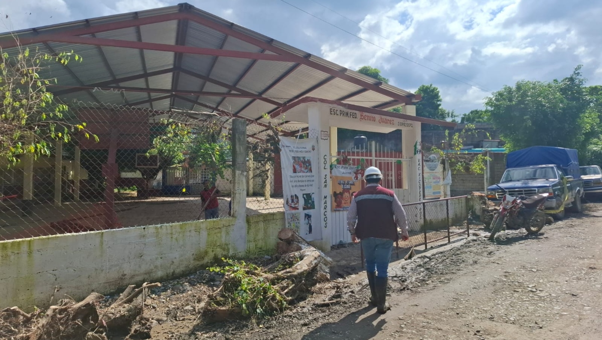 Inician evaluación de daños en escuelas de la Sierra Norte de Puebla | Especial