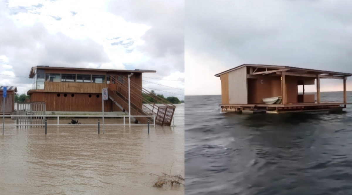 La estructura fue grabada a unas 8 millas de la costa. | Especial