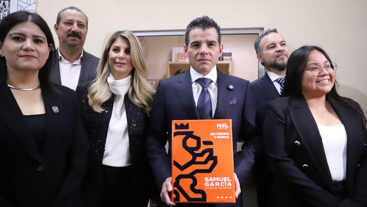 Miguel Flores entrega el cuarto informe de Samuel García en Congreso | Luis Guerra