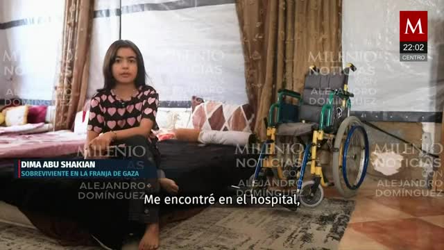 Niña relata cómo perdió a su familia en Gaza | Alejandro Domínguez, 14 de octubre de 2025
