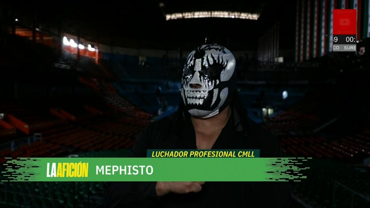 El paso de Mephisto en la lucha del CMLL | La otra visión del deporte