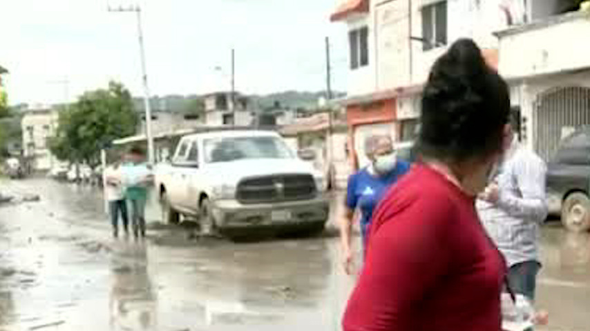 Rescatan a perrita que pasó 5 días atrapada en la azotea de un edificio en Poza Rica