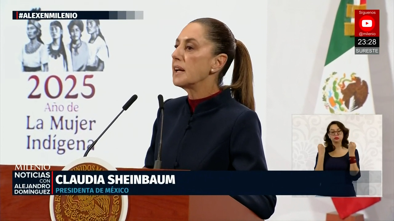 Sheinbaum reafirma en conferencia matutina su apoyo a la reforma de la Ley de Amparo