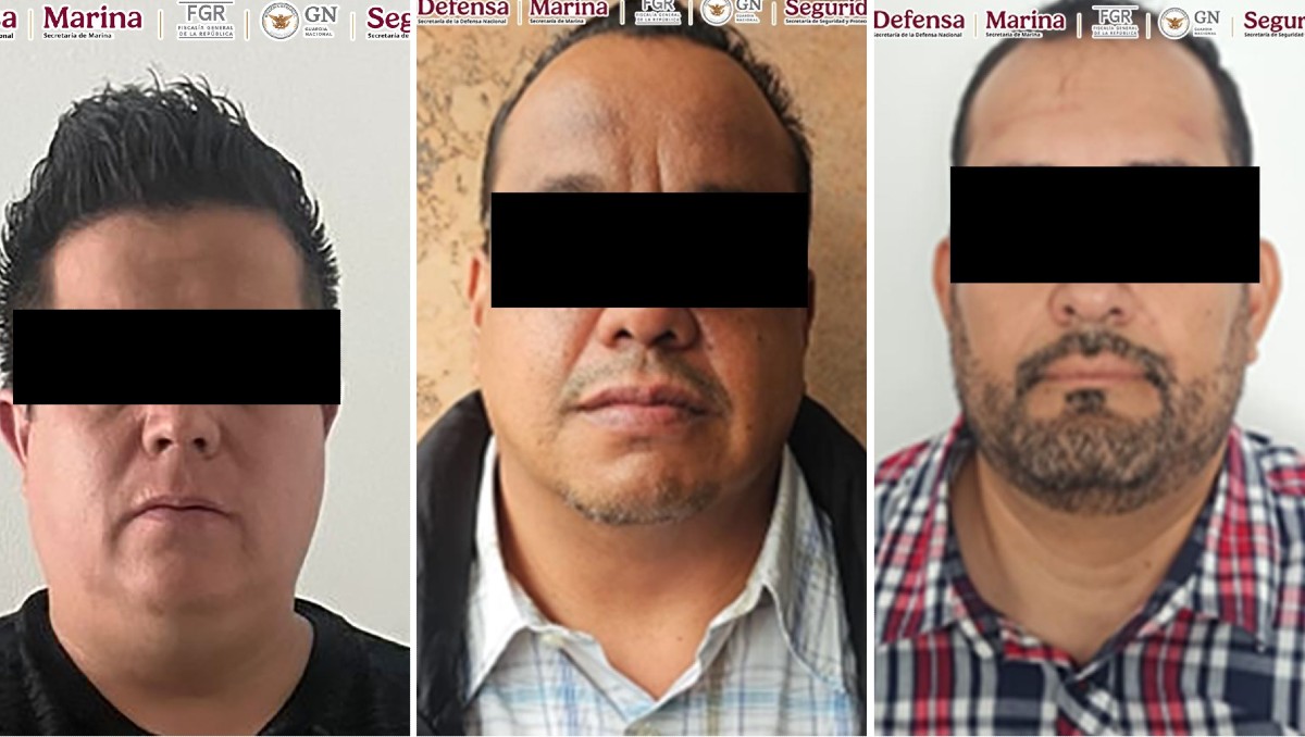 SSPC reporta detención tres presuntos miembros del CJNG en Guadalajara (Cortesía)