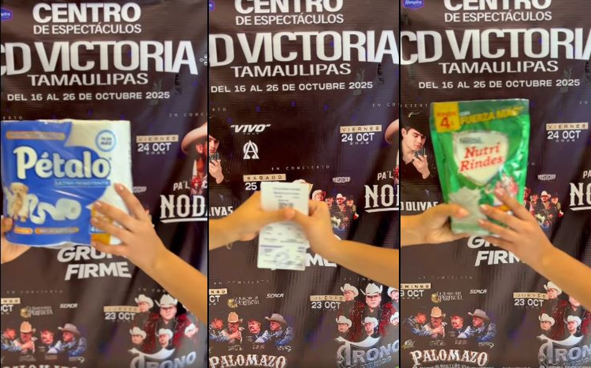 Víveres x boleto gratis para Feria Tamaulipas 2026. | Redes