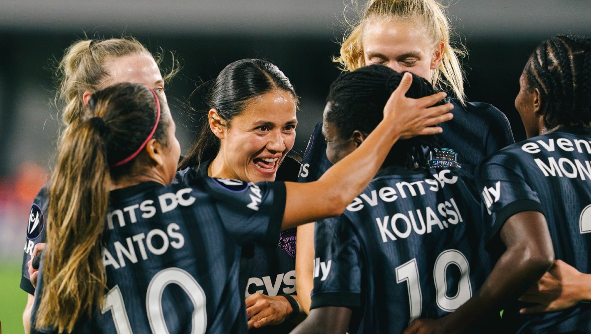 Washington Spirit de Rebeca Bernal avanza a la Final Four de la Concacaf W tras vencer a Rayadas (X @WashSpirit)