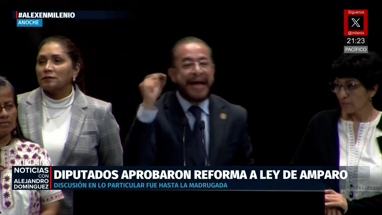 Cámara de Diputados aprueba reforma a la Ley de Amparo con retroactividad; Sheinbaum comenta