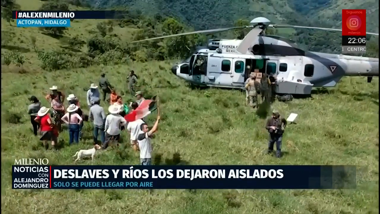 Comunidades de Actopan en Hidalgo denuncian retrasos en la entrega de apoyos tras las inundaciones