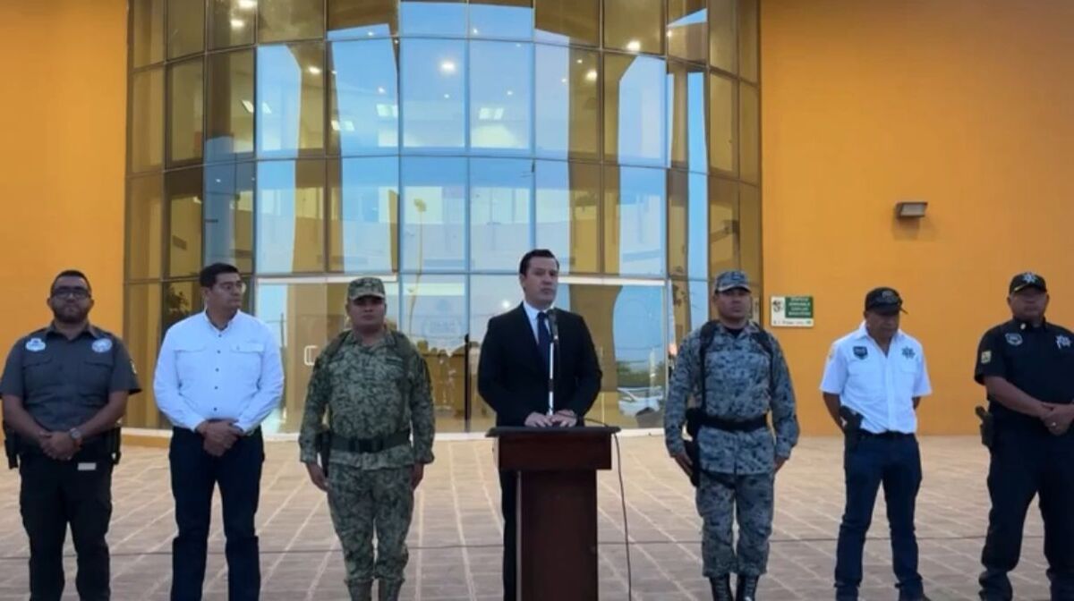 Federico Fernández Montañez, Fiscal general en Coahuila, ofreció una conferencia de prensa. | Especial
