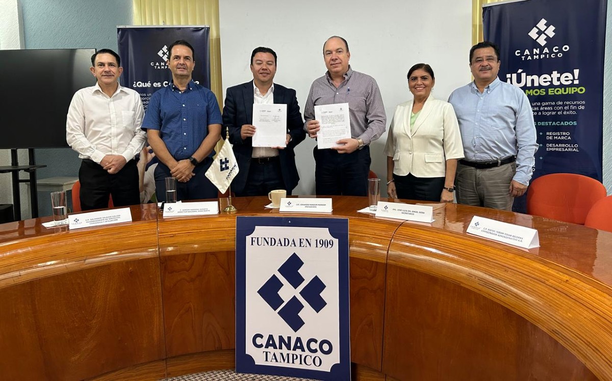 Firman convenio de colaboración. | Cortesía