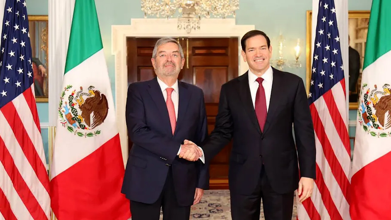 De la Fuente y Rubio se reúnen para tratar avances en seguridad fronteriza