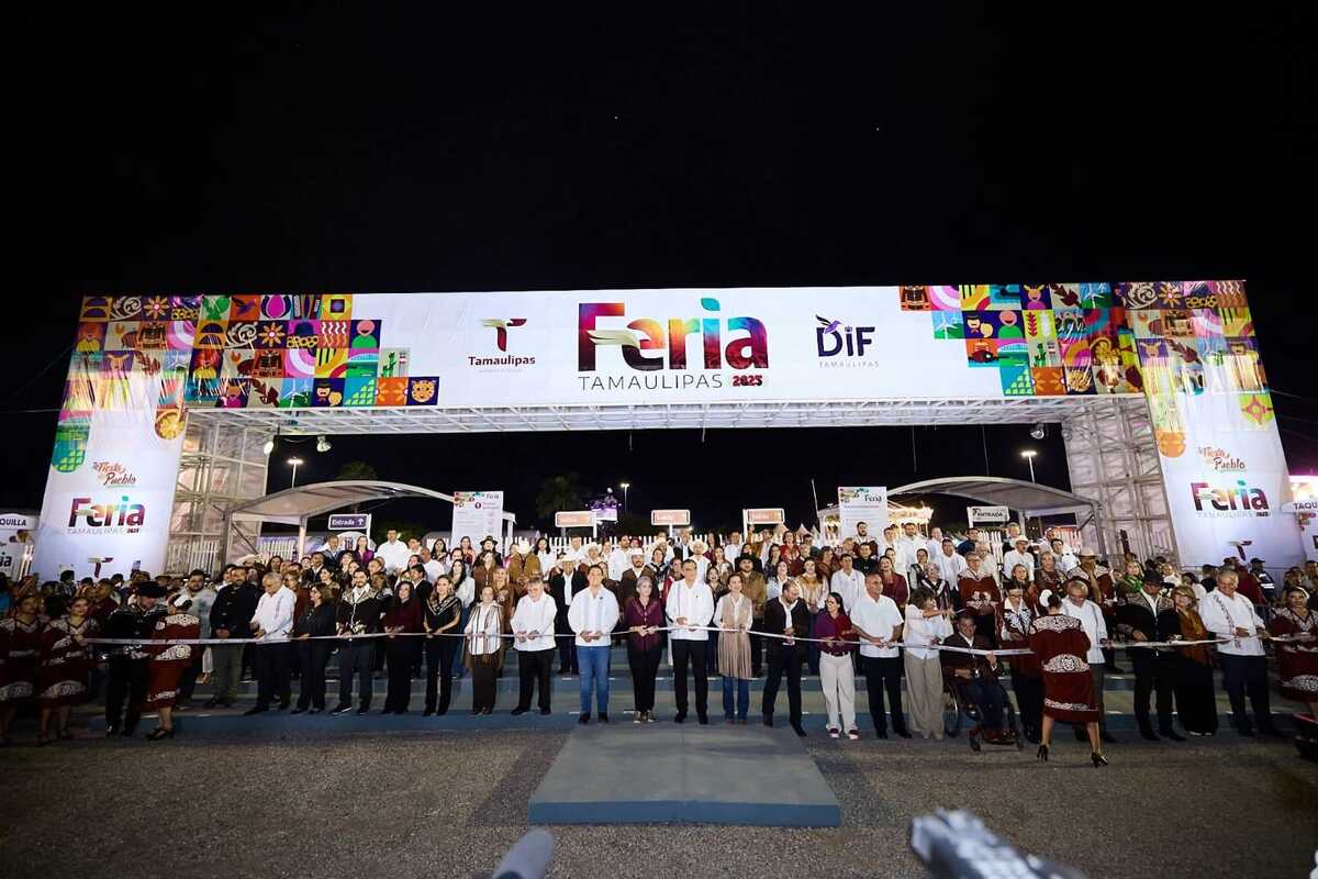 Gobernador de Tamaulipas inaguró la Feria Tamaulipas 2025