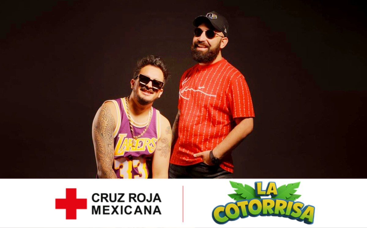 Los integrantes de La Cotorrisa duplicaron lo recaudado en su live. | Cruz Roja Mexicana Sede Nacional (Facebook)