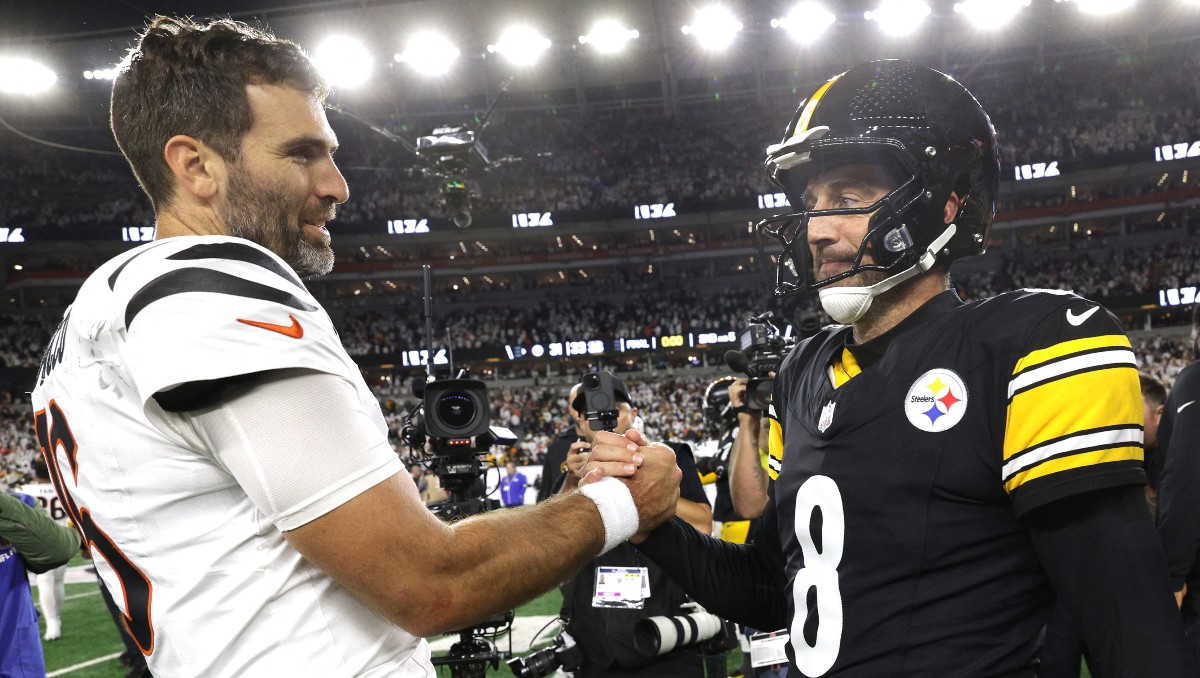 Joe Flacco supera Rodgers y lidera triunfo de Bengals sobre Steelers (AFP)