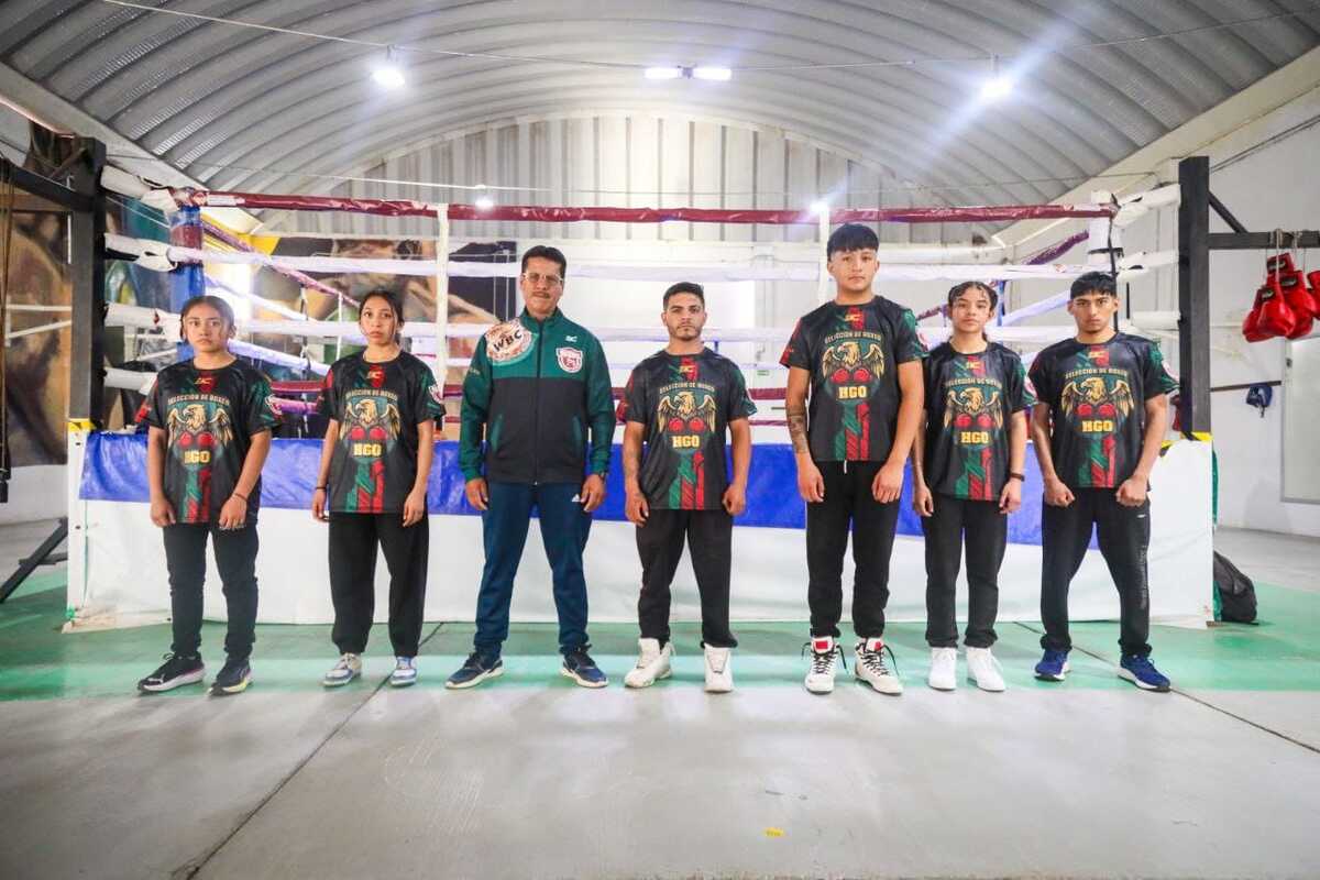 Jóvenes boxeadores de Mineral de la Reforma representarán a México en el Torneo Mundial Verde y Oro del WBC.