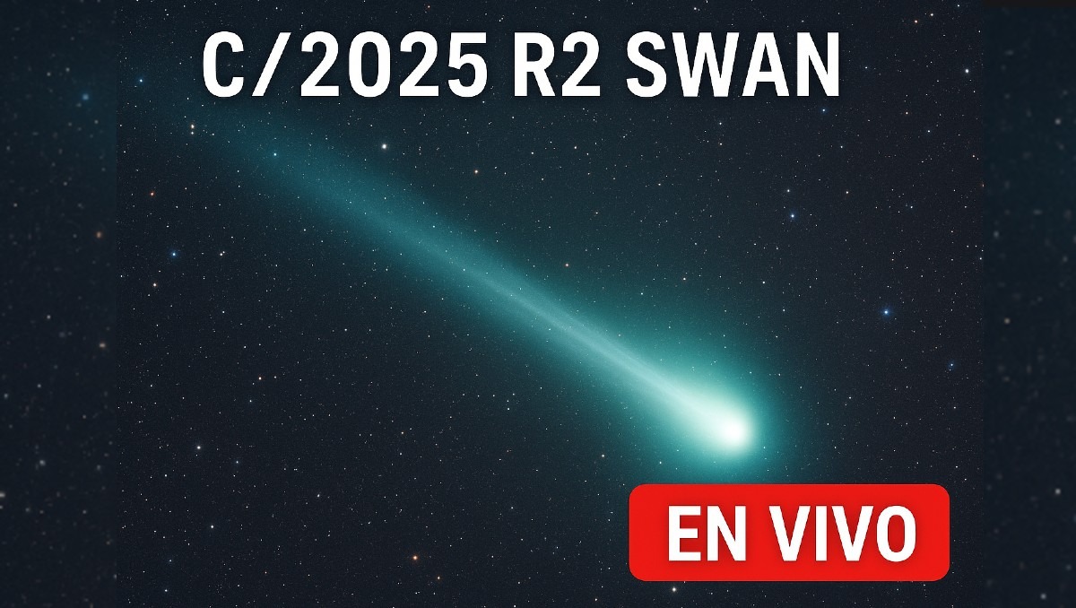 No te pierdas al cometa recorrer el cielo en vivo | IA DISCOVER