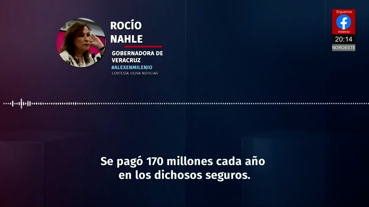 Rocío Nahle admite que Veracruz no tiene seguro contra desastres y defiende nuevo fideicomiso