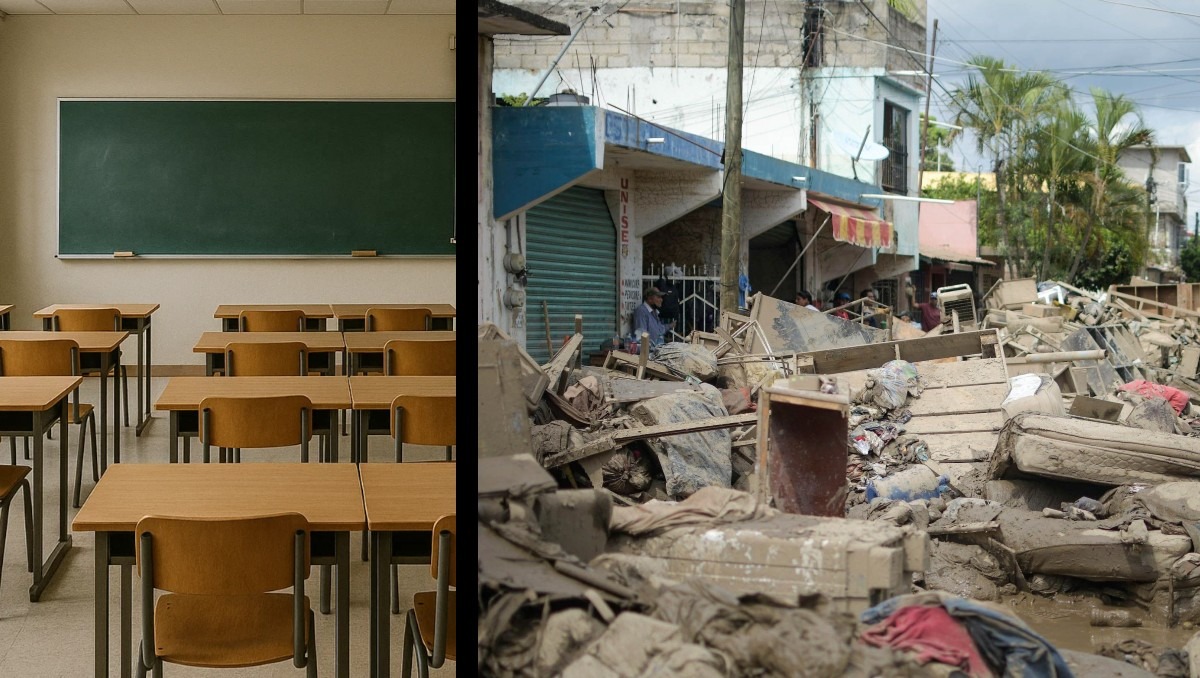 Es oficial. Estos son los lugares en donde NO hay clases tras afectaciones por la lluvia e inundaciones; estas escuelas siguen sin actividad