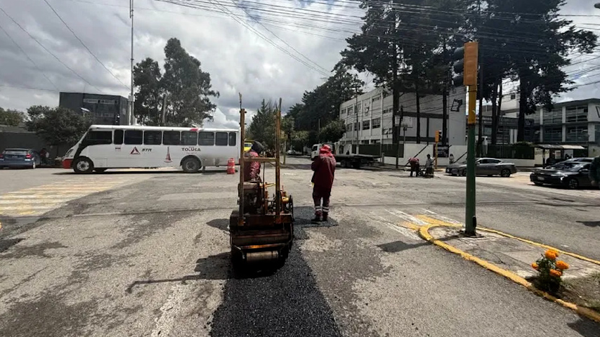 Toluca inicia segunda fase de bacheo: 48 calles en atención prioritaria
