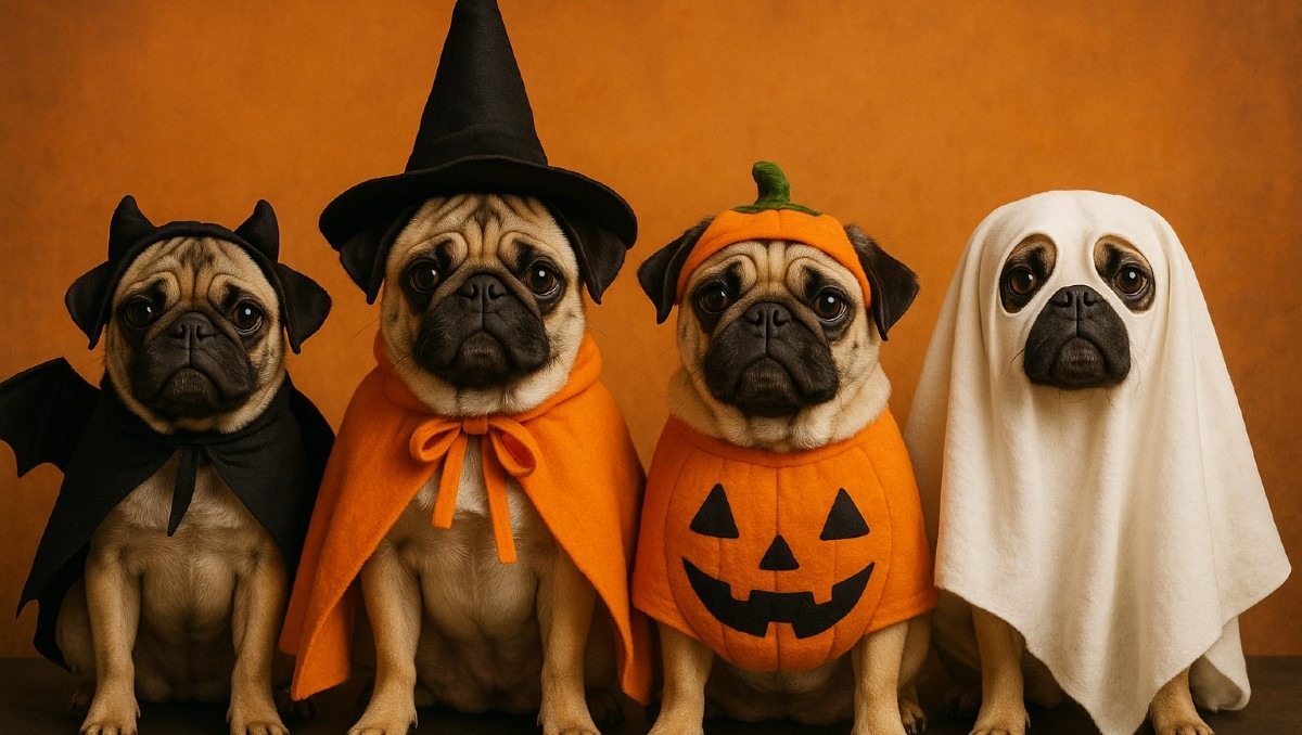 ¡Saca el disfraz! Convocan a desfile tenebroso de pugs en CdMx; ¿cuándo y a qué hora será?