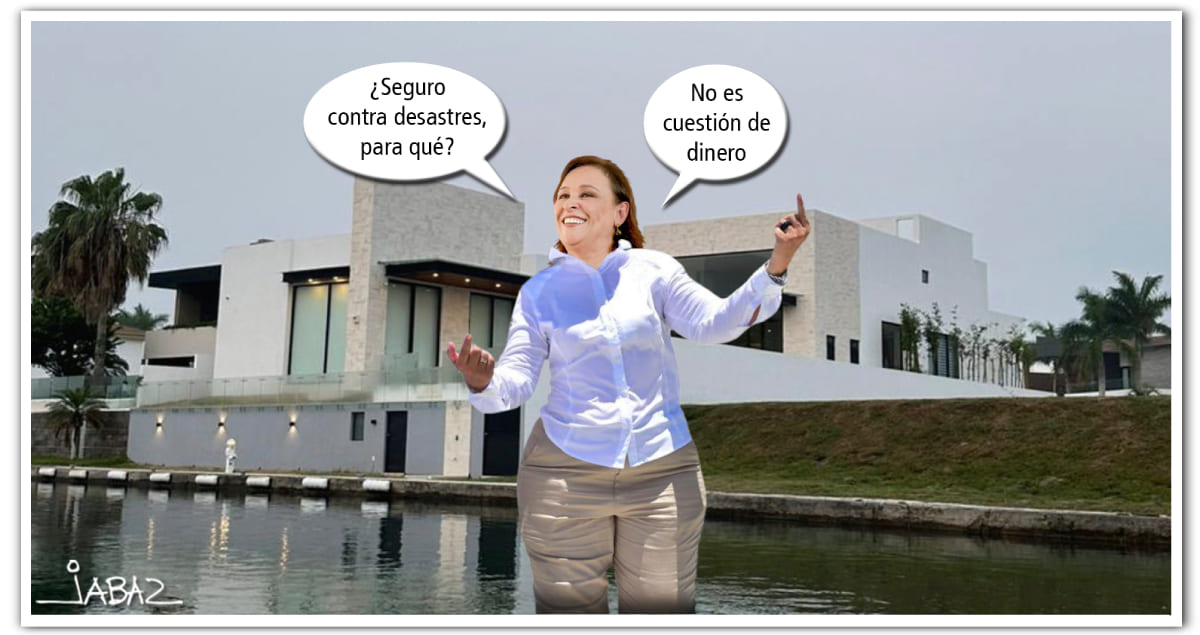 Damnificada por inundaciones