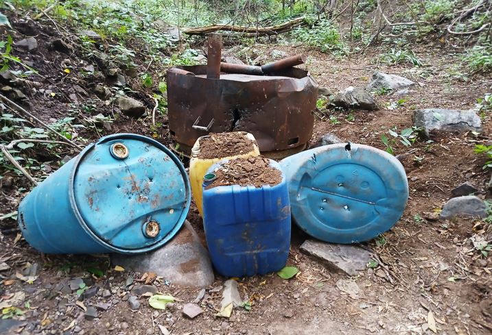 Desmantelan narco laboratorio y aseguran 51 objetos con material explosivo en Operación Frontera Norte