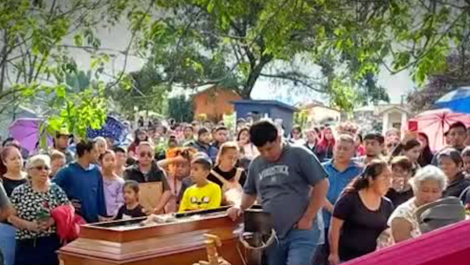 Despiden a Celeste, víctima de las lluvias en la Sierra Norte de Puebla
