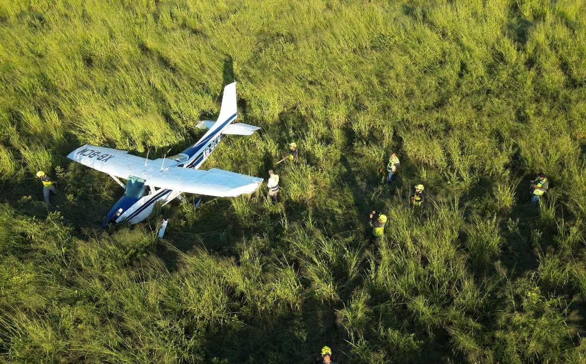 Desplome de aeronave. | Protección Civil Tamaulipas