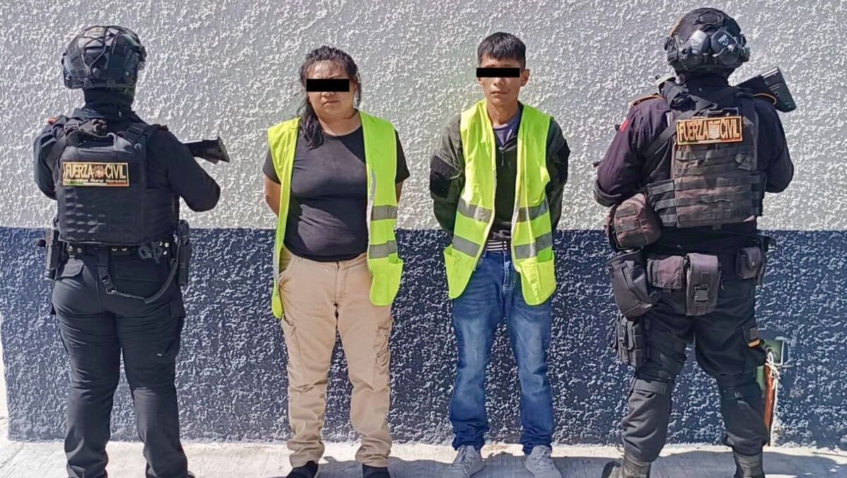 Los detenidos quedaron a disposición del Ministerio Público. | Especial.