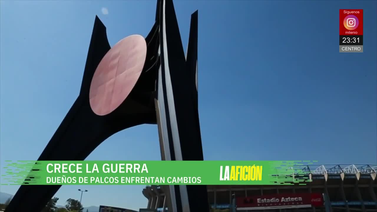 Dueños de palcos del Azteca acusan restricción | Milenio Noticias La Afición, 16 de octubre de 2025