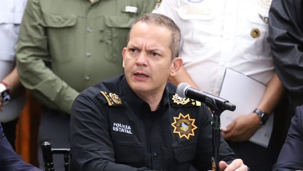 Gerardo Escamilla Vargas, secretario de Seguridad Pública de Nuevo León. Luis Guerra