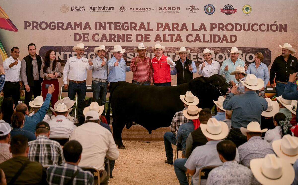 El gobernador Esteban Villegas dijo que es una respuesta directa a los retos del sector ganadero. | Especial