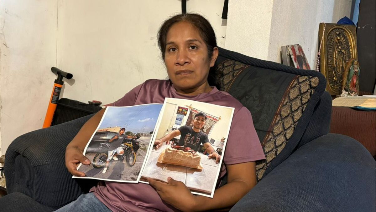El joven despareció en la colonia Fernando Amilpa en Escobedo, NL. | Ángel Mercado.