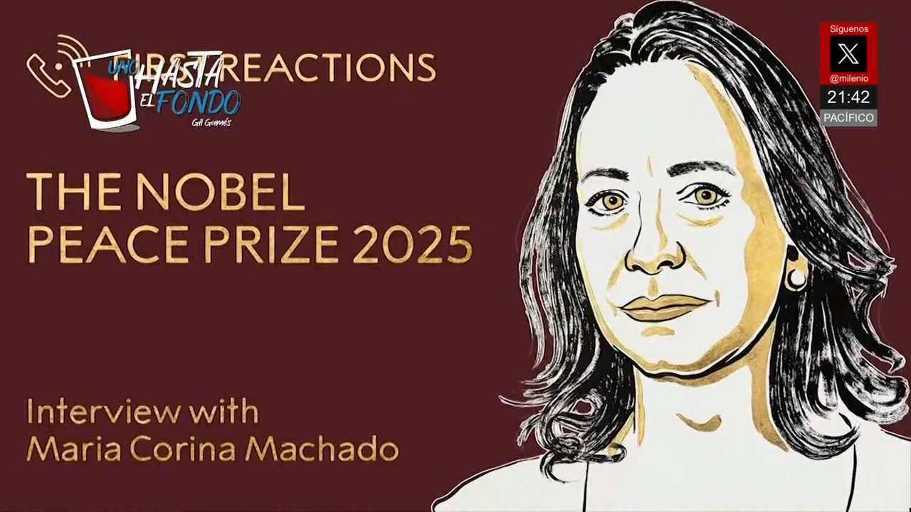 María Corina Machado gana el Premio Nobel de la Paz | Uno Hasta el Fondo, con Gil Gamés